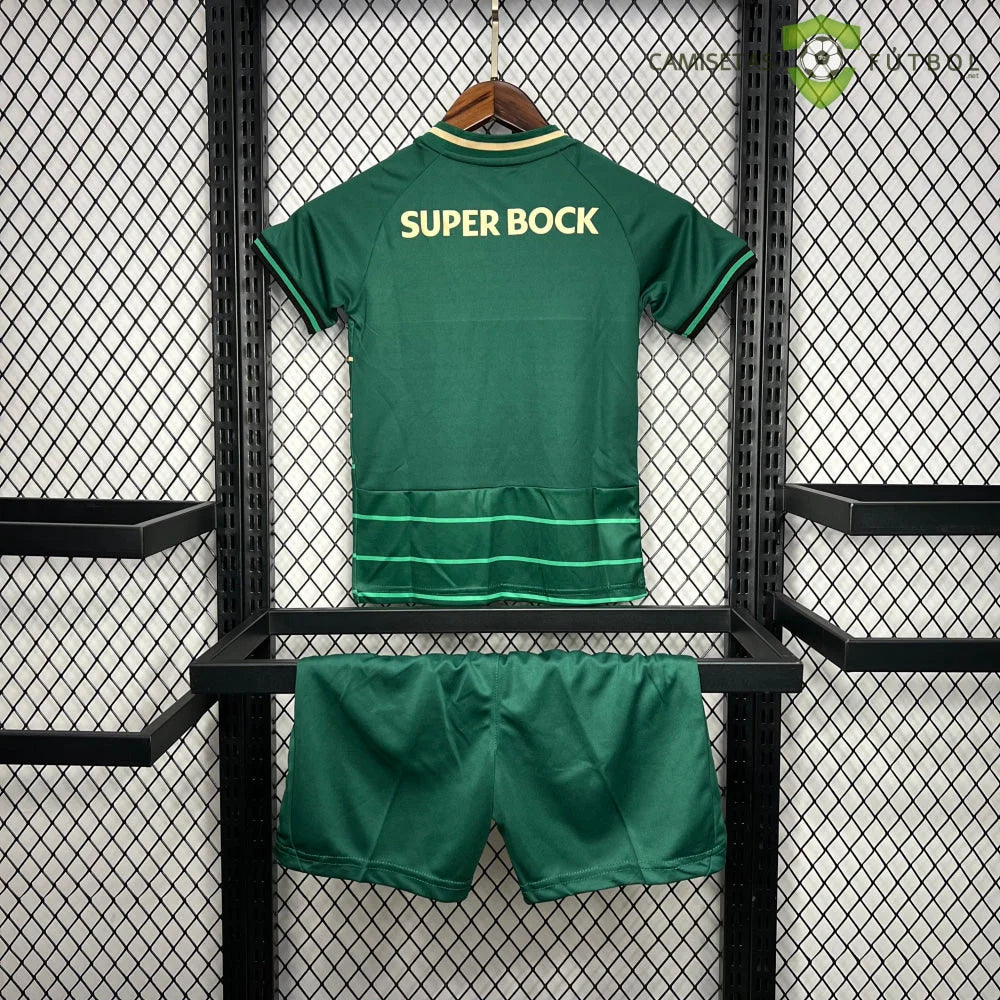Equipación Sporting Portugal 24-25 Visitante Niño Personalizado