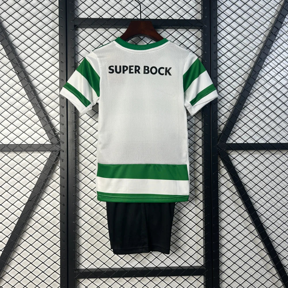 Equipación Sporting Portugal 25-26 Local Niño Equipación Niño