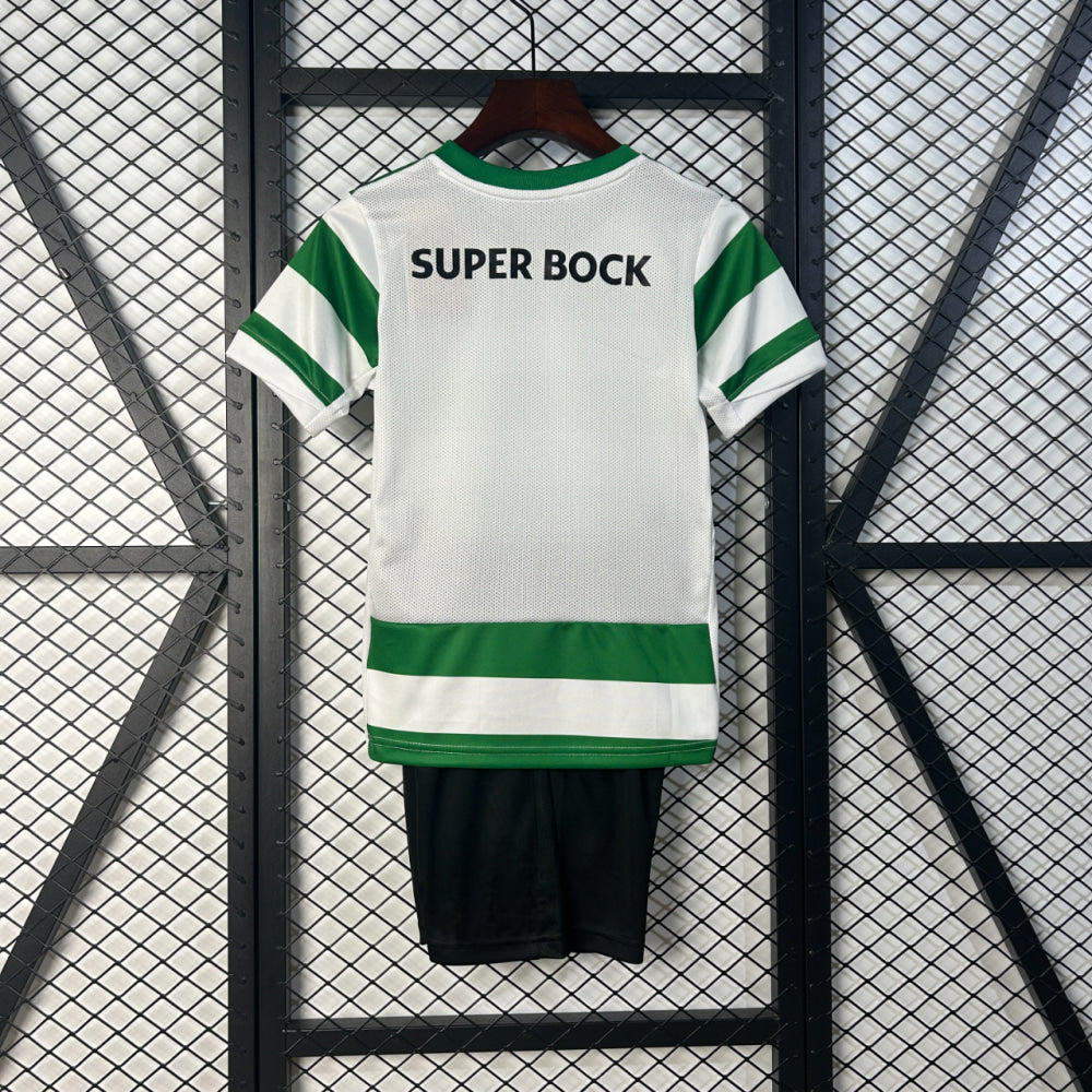 Equipación Sporting Portugal 25-26 Local Niño Equipación Niño