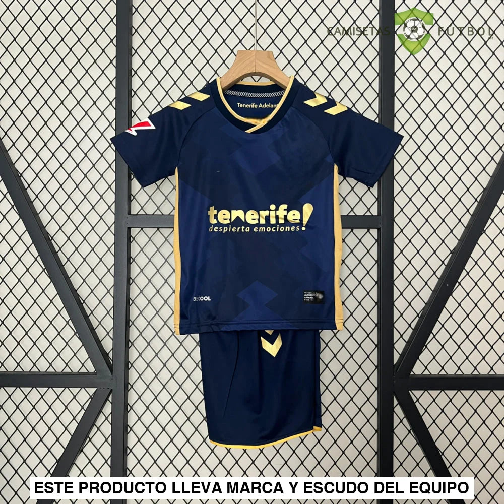 Equipación Tenerife 24-25 Visitante Niño Personalizado