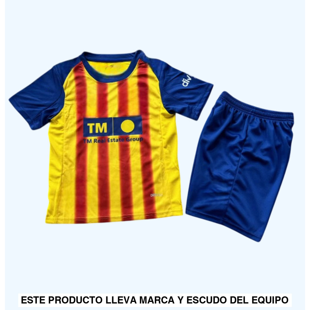 Equipación Valencia 25 26 3ª Equipacion Niño Equipación Niño