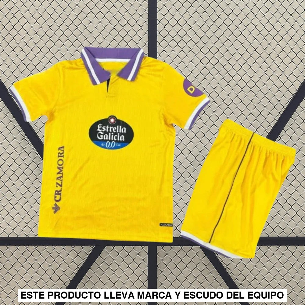 Equipación Valladolid 25 26 3ª Equipación Niño Equipación Niño