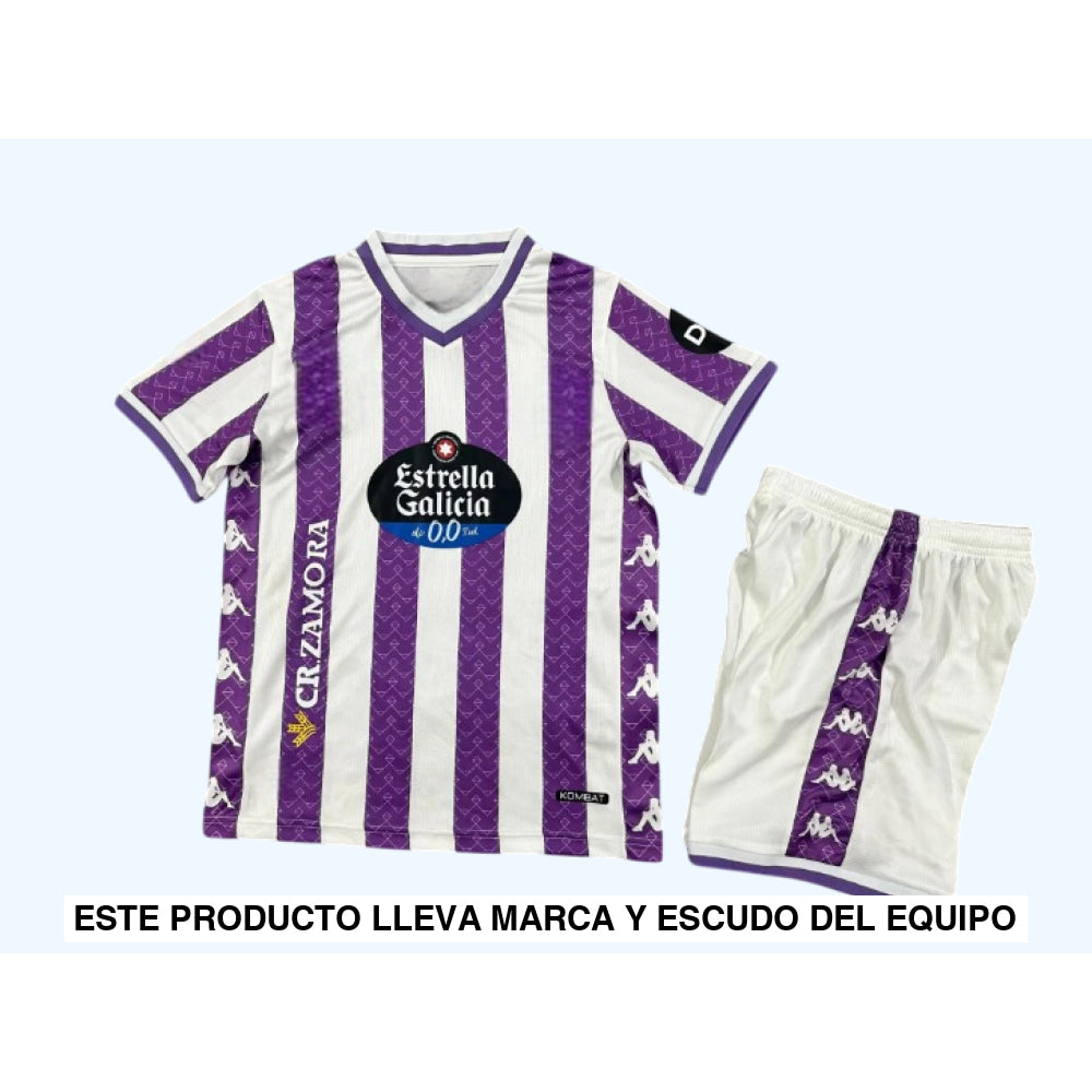 Equipación Valladolid 25 26 Local Niño Equipación Niño