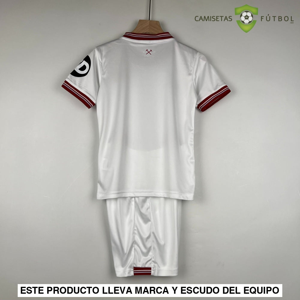 Kit Infantil West Ham 23-24 Visitante Personalizado