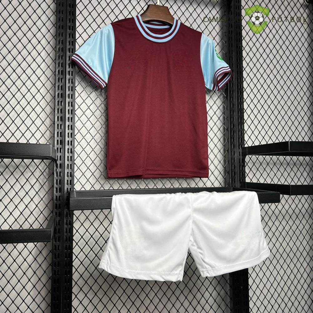 Equipación West Ham 24-25 Local Niño Personalizado