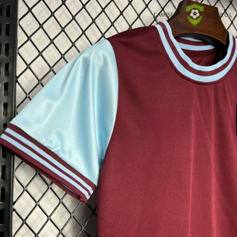 Equipación West Ham 24-25 Local Niño Personalizado