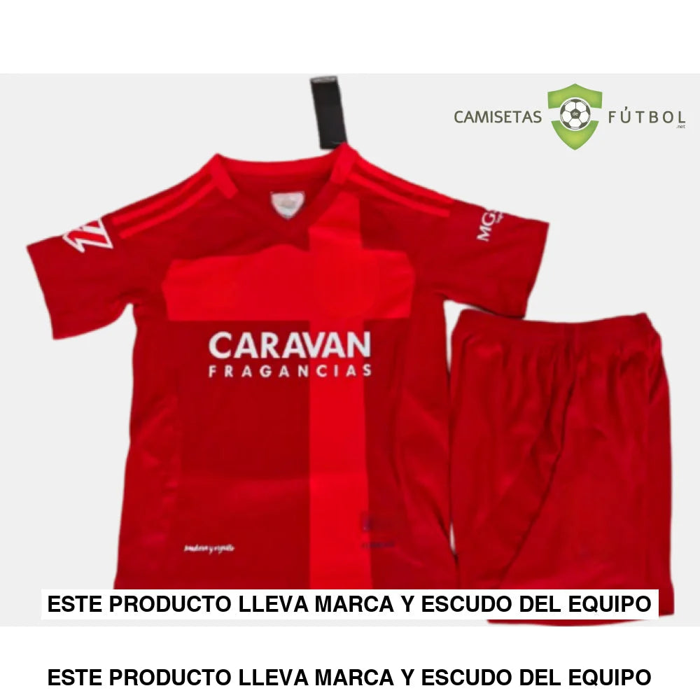Equipación Zaragoza 24-25 Visitante Niño Personalizado