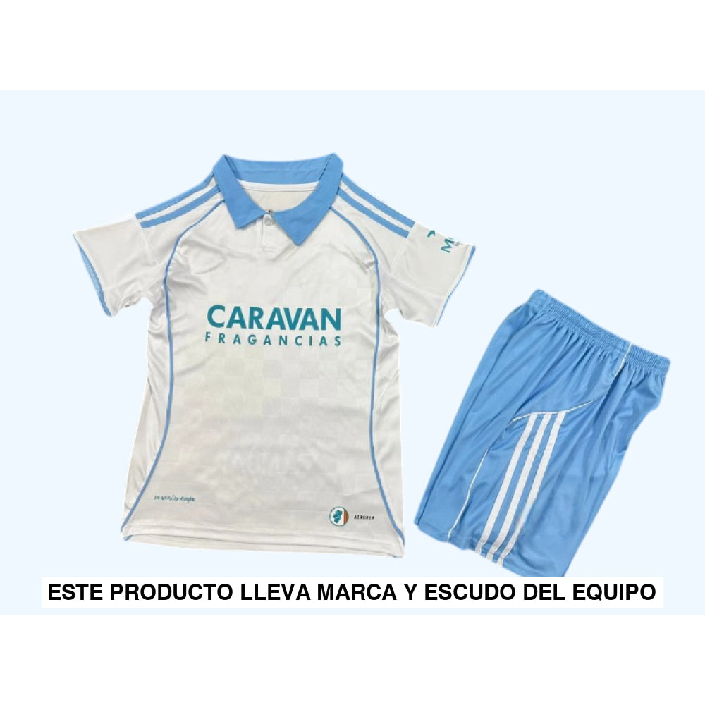 Equipación Zaragoza 25 26 Local Niño Equipación Niño