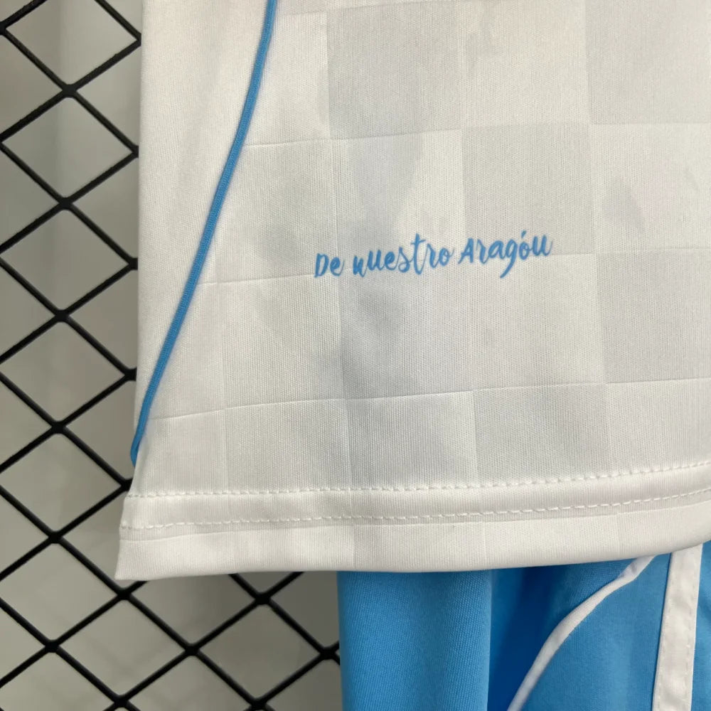 Equipación Zaragoza 25-26 Local Niño Equipación Niño