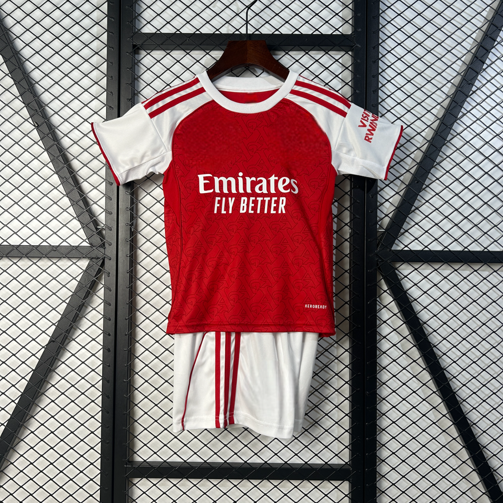 Pack Trío de Equipaciones Arsenal Niño 25-26 (Local + Visitante + 3ª)