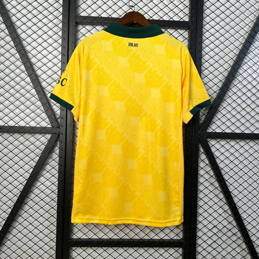 Pack Trío de Camisetas AC Milan 25-26 (Local + Visitante + 3ª) Camiseta Fan