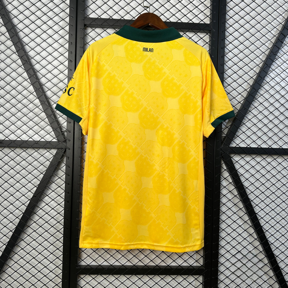 Pack Trío de Camisetas AC Milan 25-26 (Local + Visitante + 3ª) Camiseta Fan