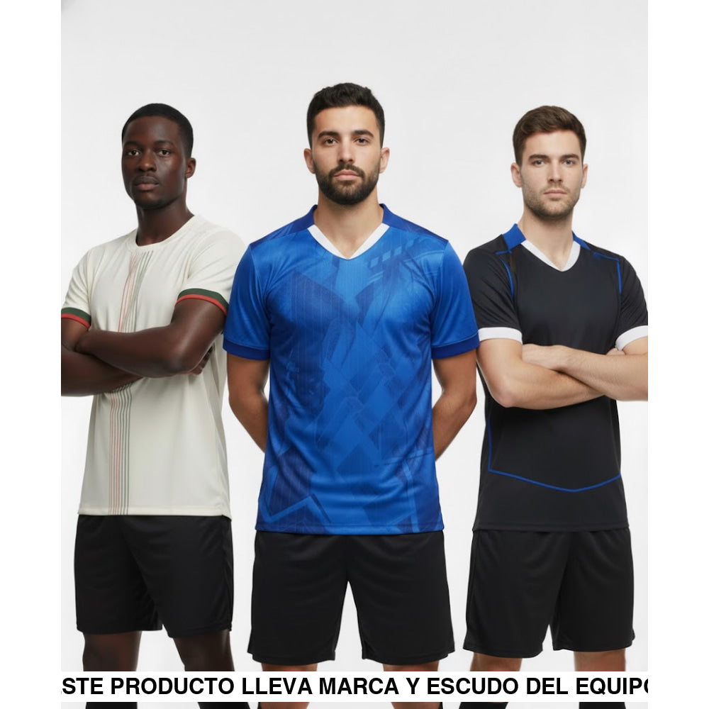 Pack Trío de Camisetas Chelsea 25-26 (Local + Visitante + 3ª) Camiseta Fan