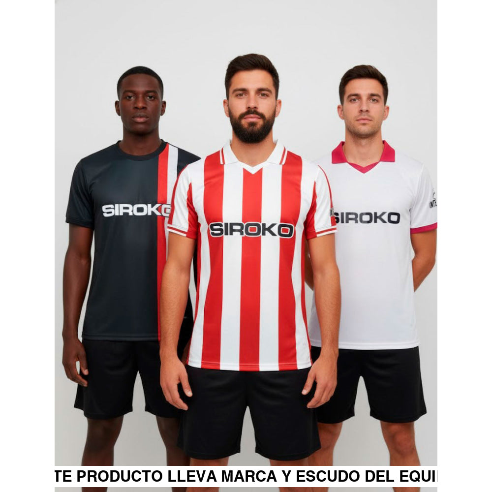 Pack Trío de Camisetas Sporting De Gijón 25-26 (Local + Visitante + 3ª) Camiseta Fan