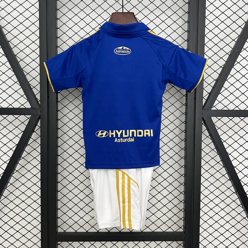 Pack Trío de Equipaciones Real Oviedo Niño 25-26 (Local + Visitante + 3ª) Equipación Niño